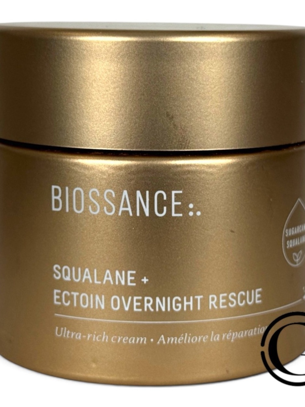 BIOSSANCE Squalane + Ectoin Overnight Rescue 60ml 2oz Deep Repair Cream